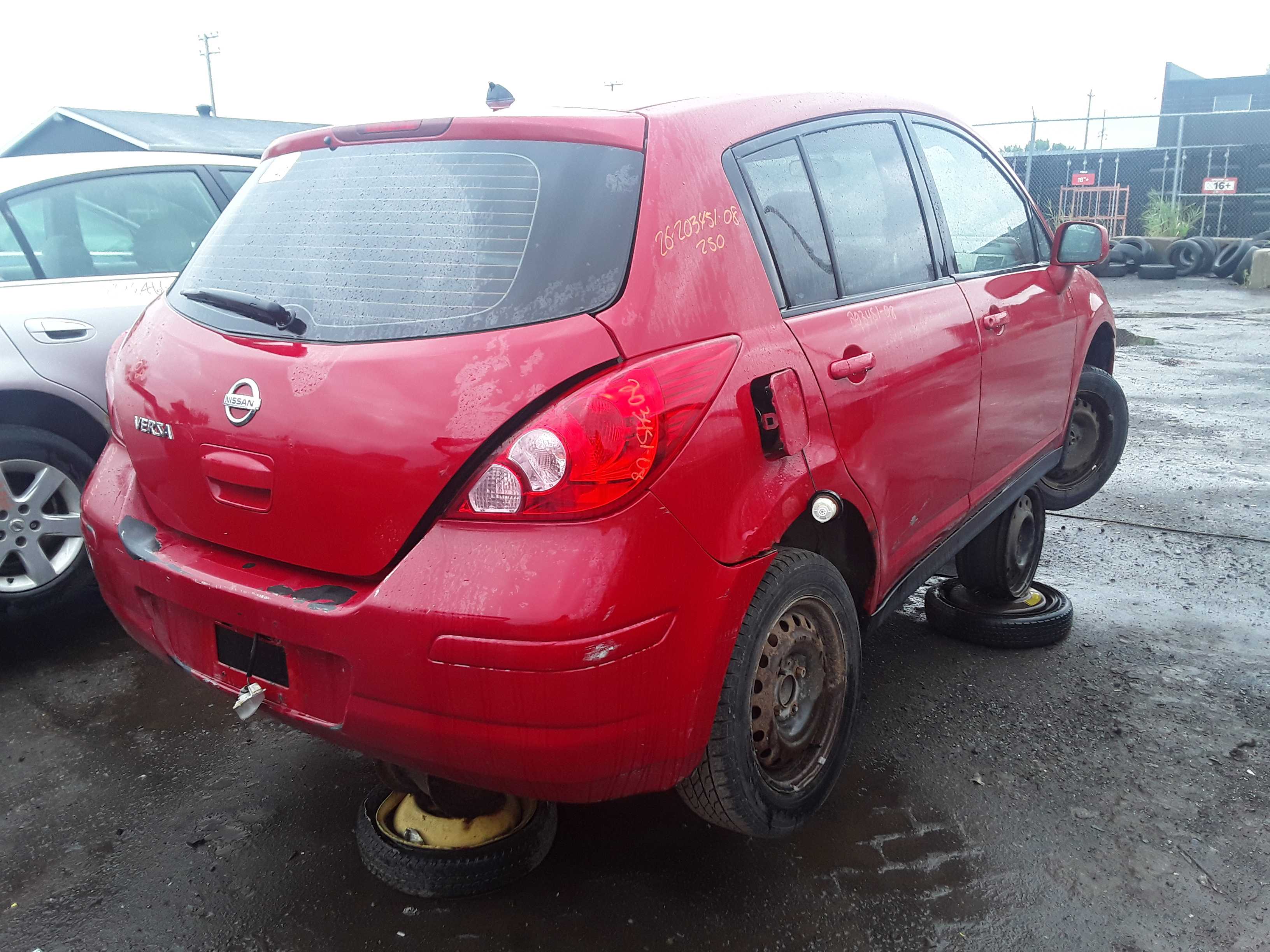 NISSAN VERSA 2008