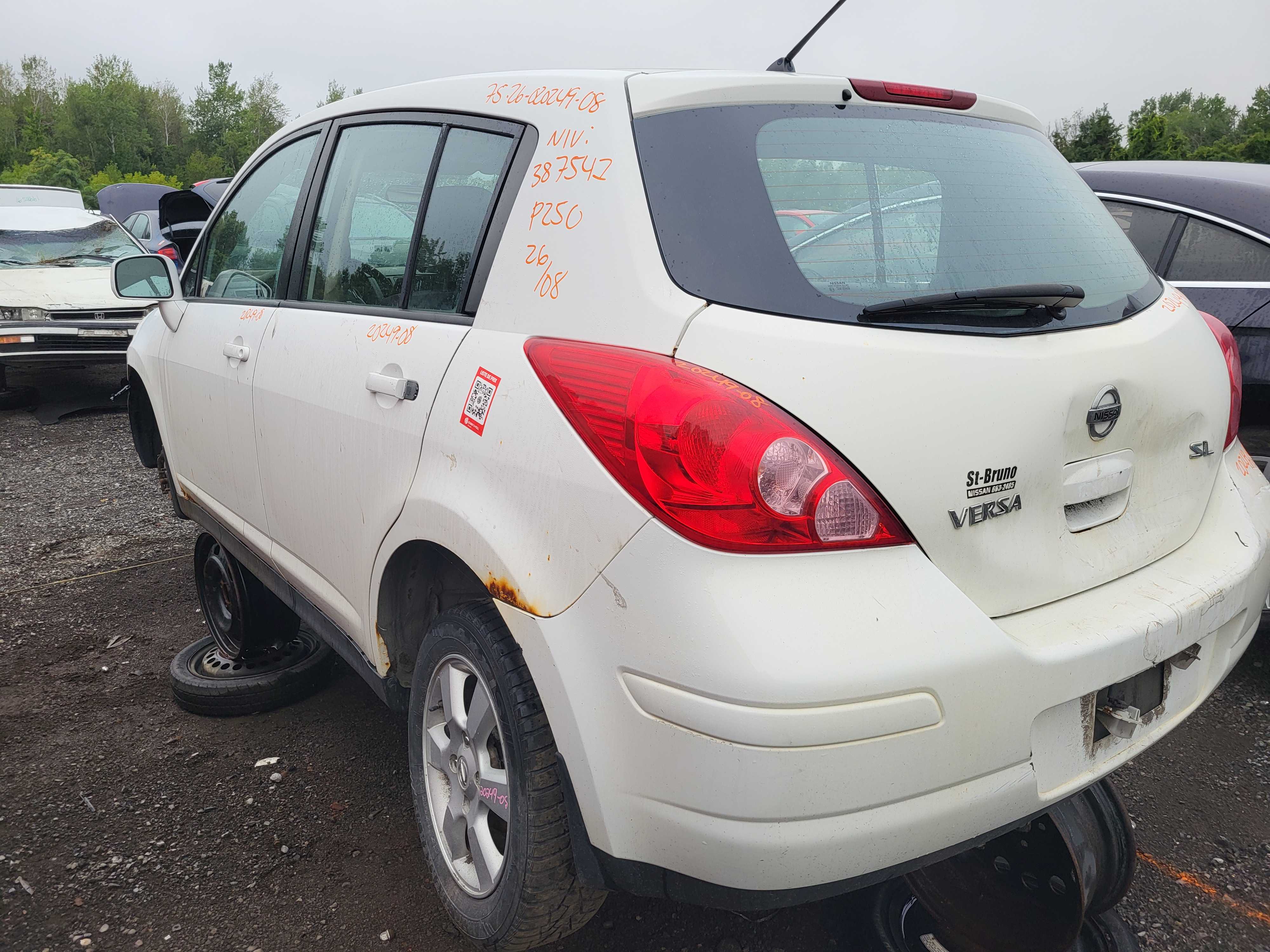 NISSAN VERSA 2008
