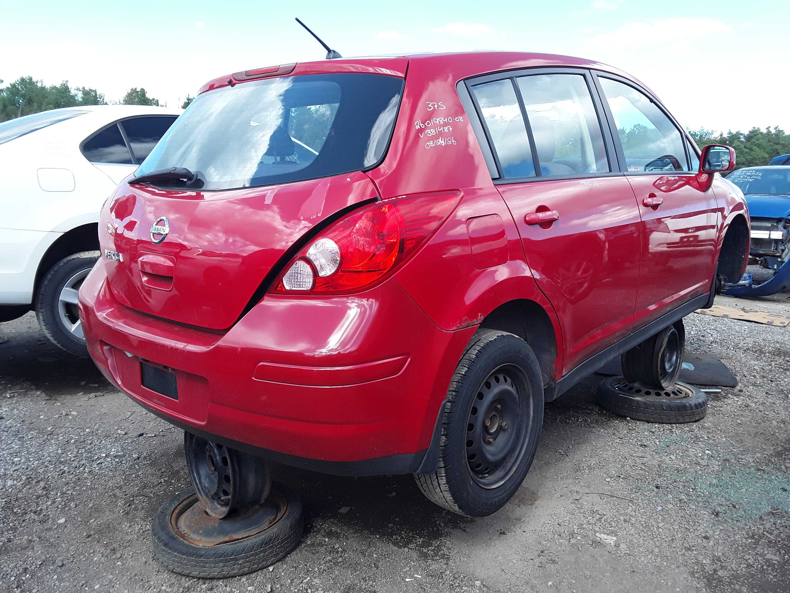 NISSAN VERSA 2008