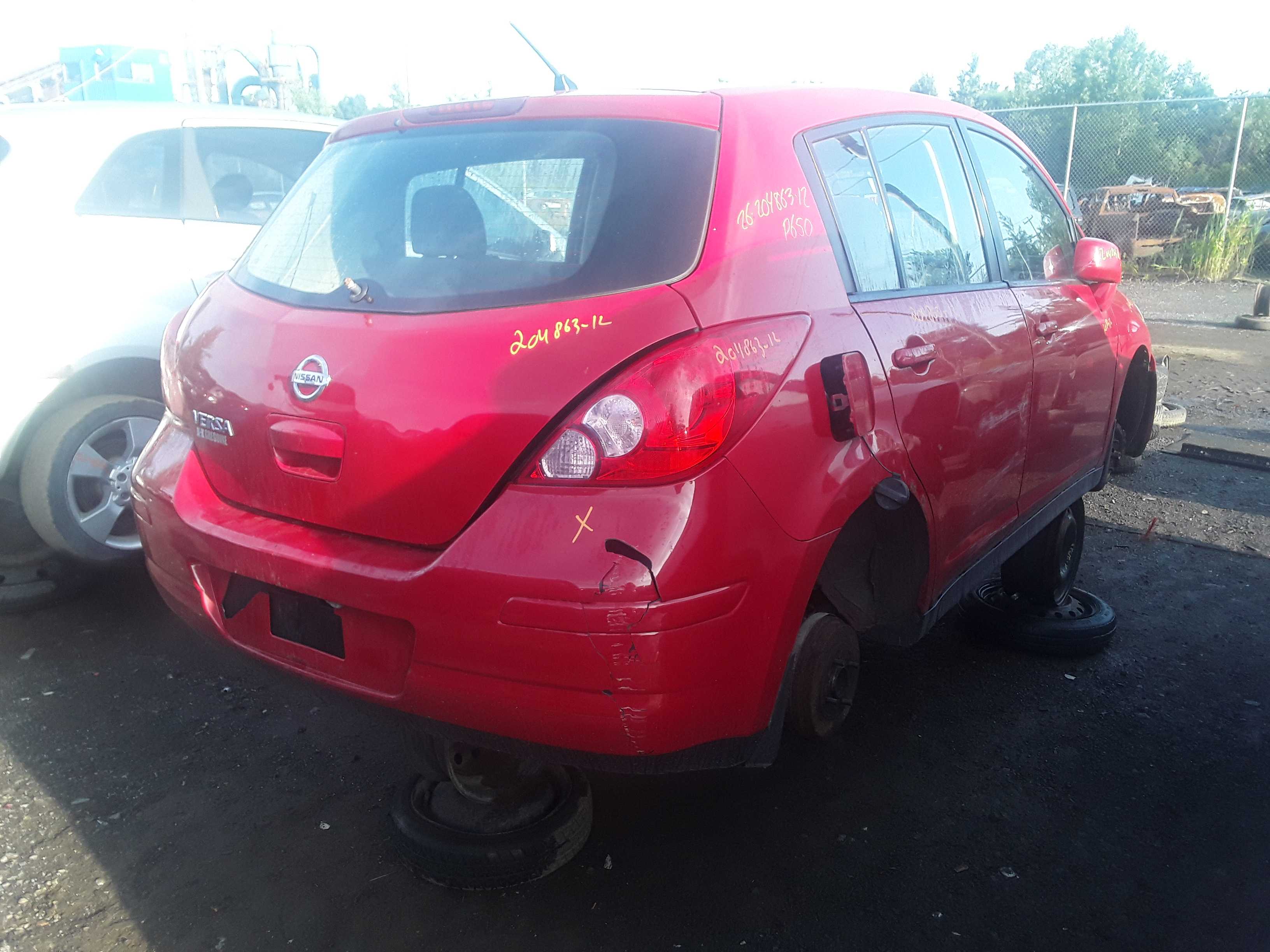 NISSAN VERSA 2012