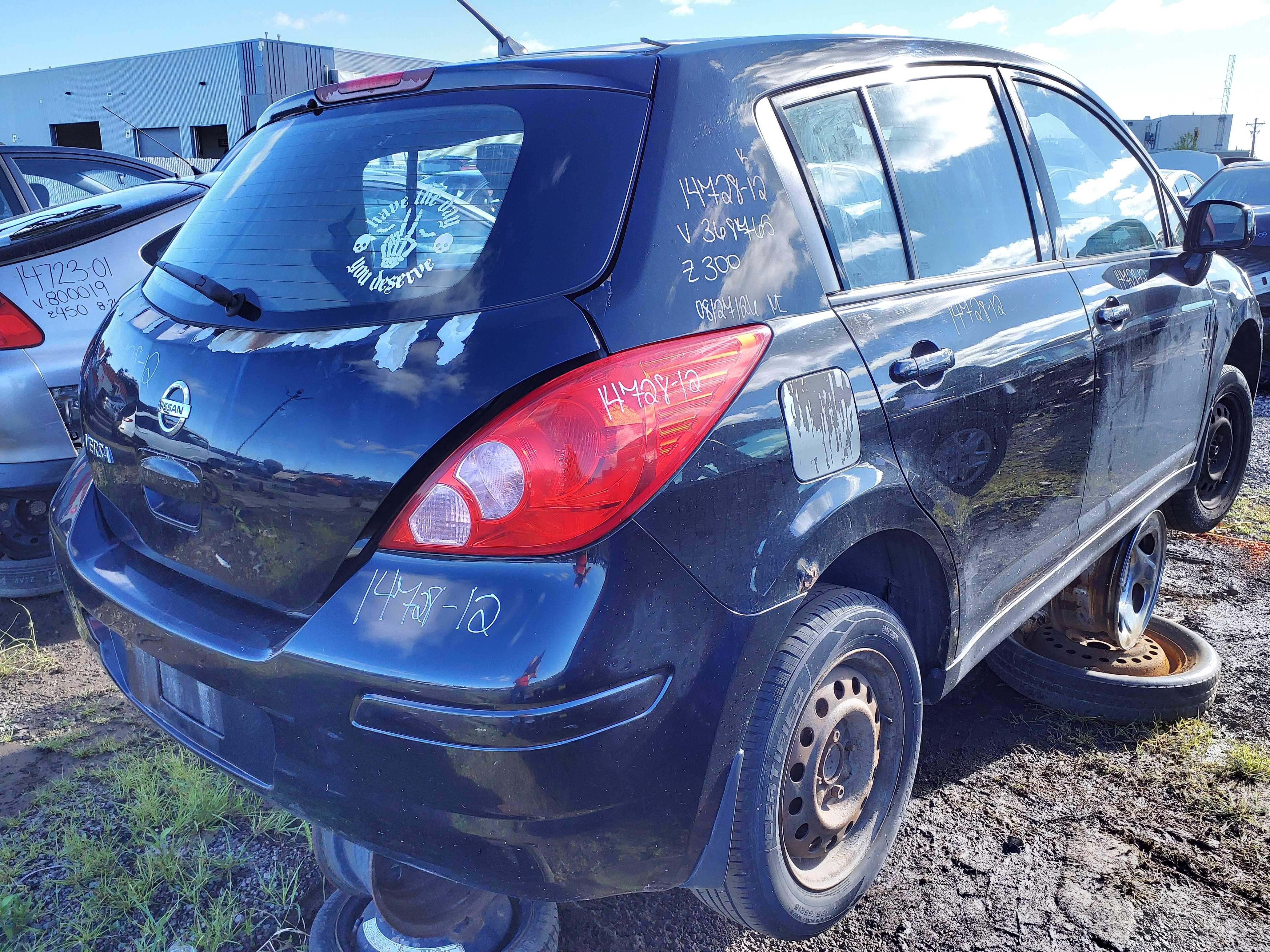 NISSAN VERSA 2012