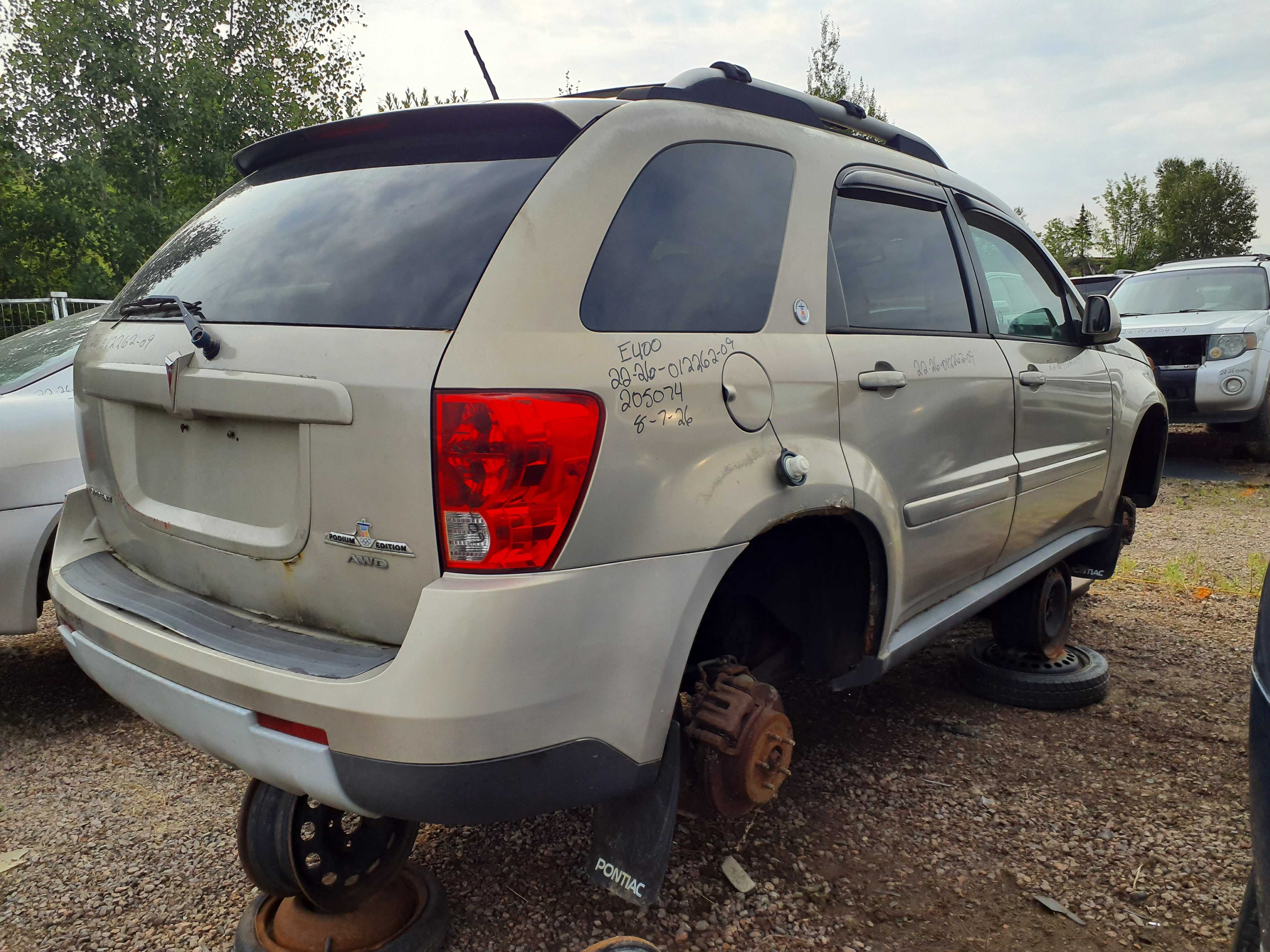 PONTIAC TORRENT 2009