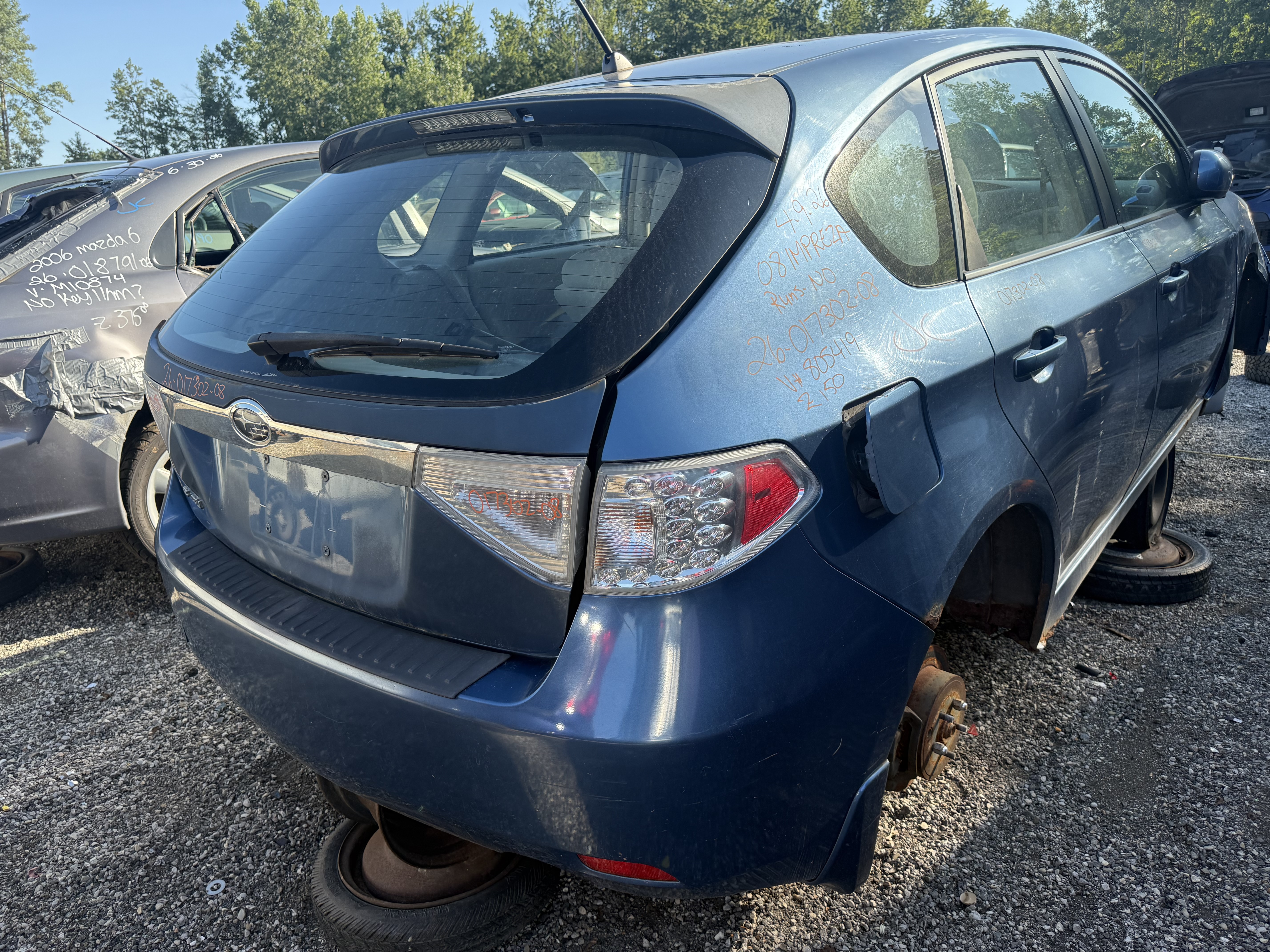 SUBARU IMPREZA 2008