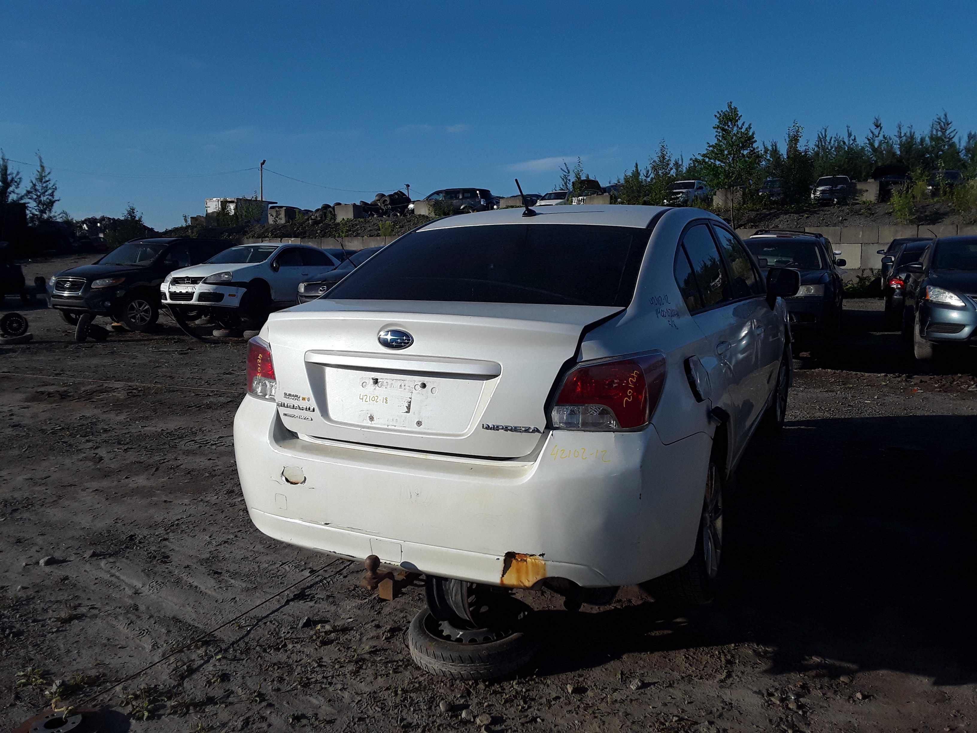 SUBARU IMPREZA 2012