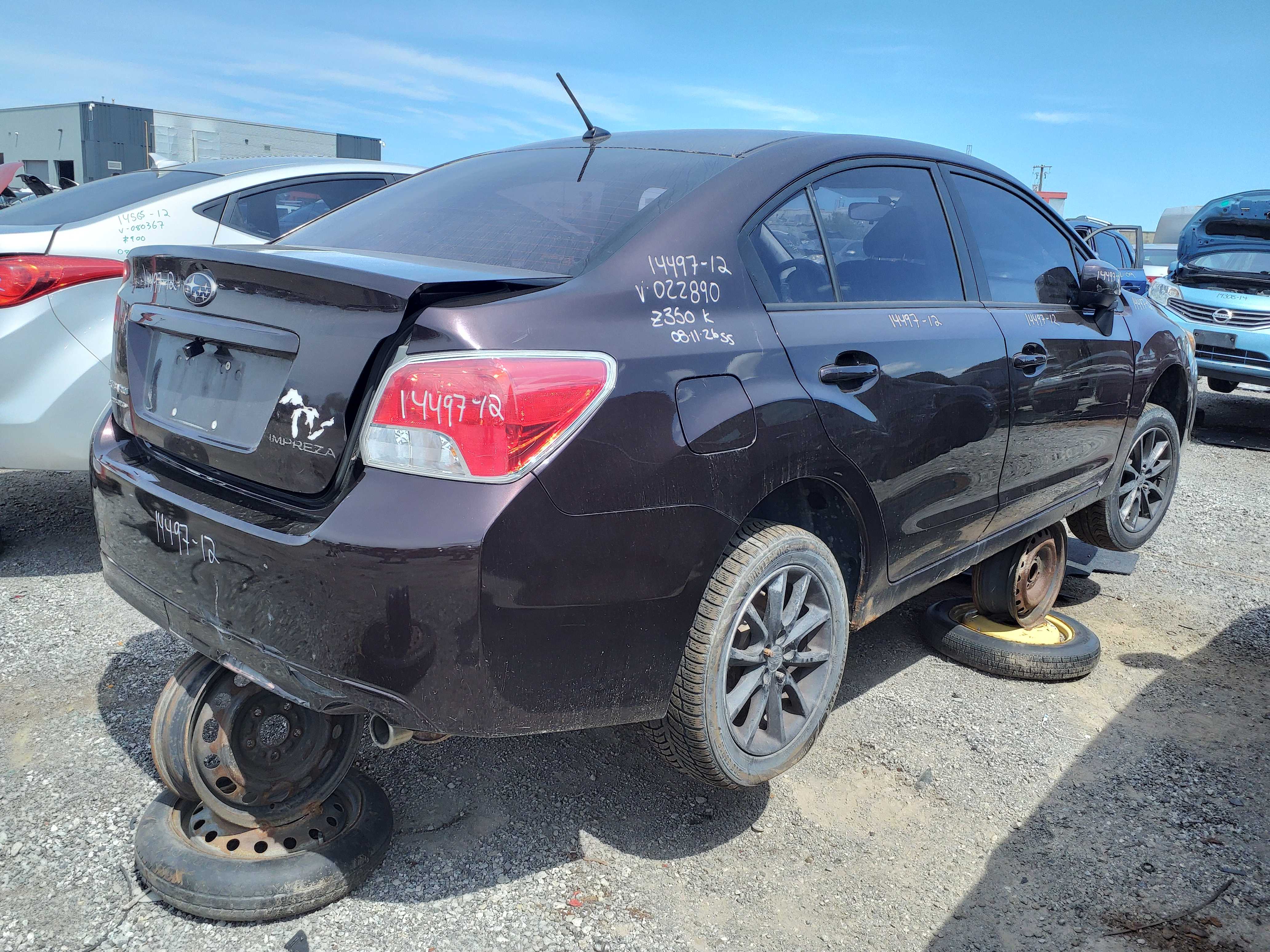 SUBARU IMPREZA 2012