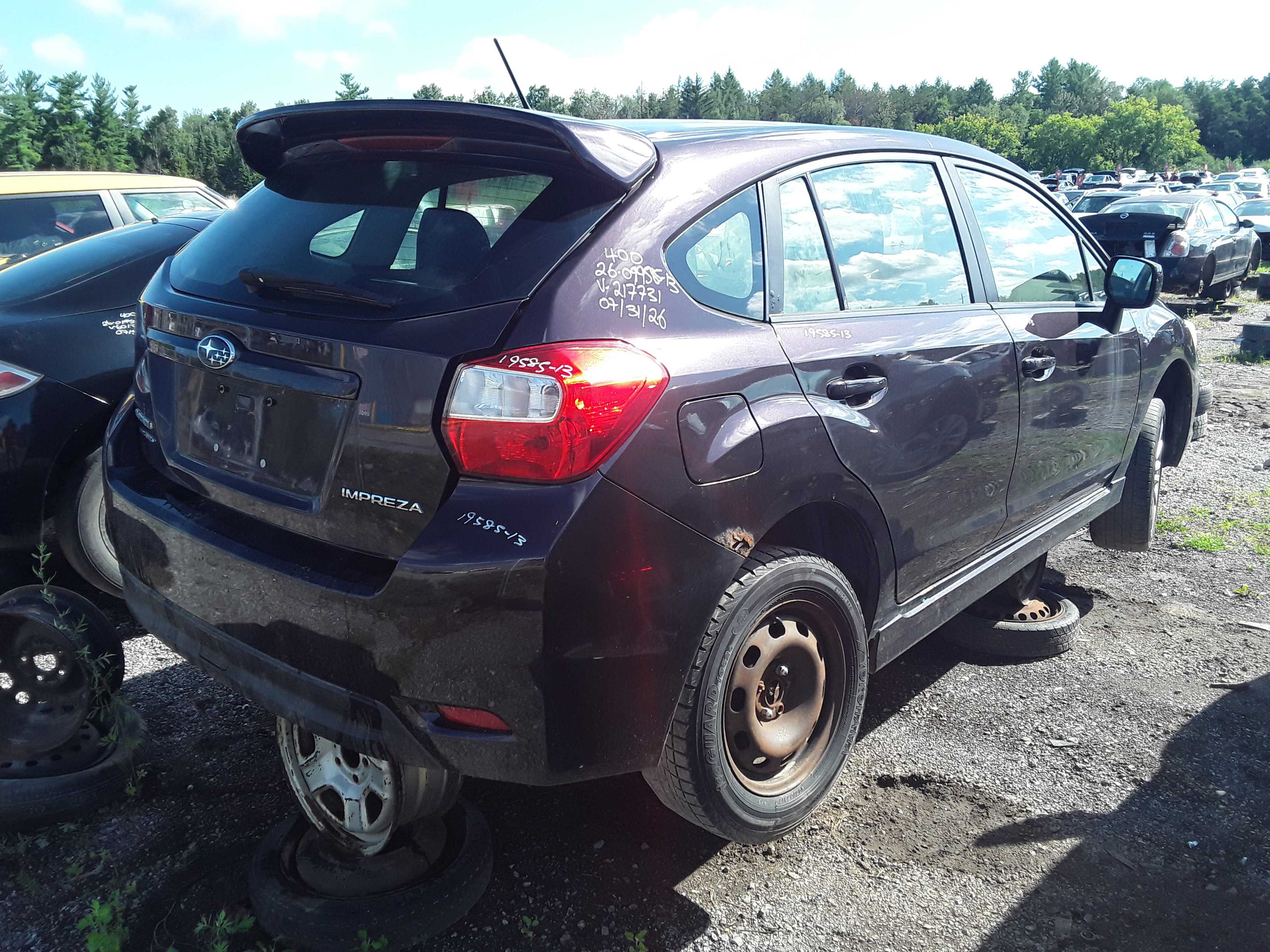 SUBARU IMPREZA 2013