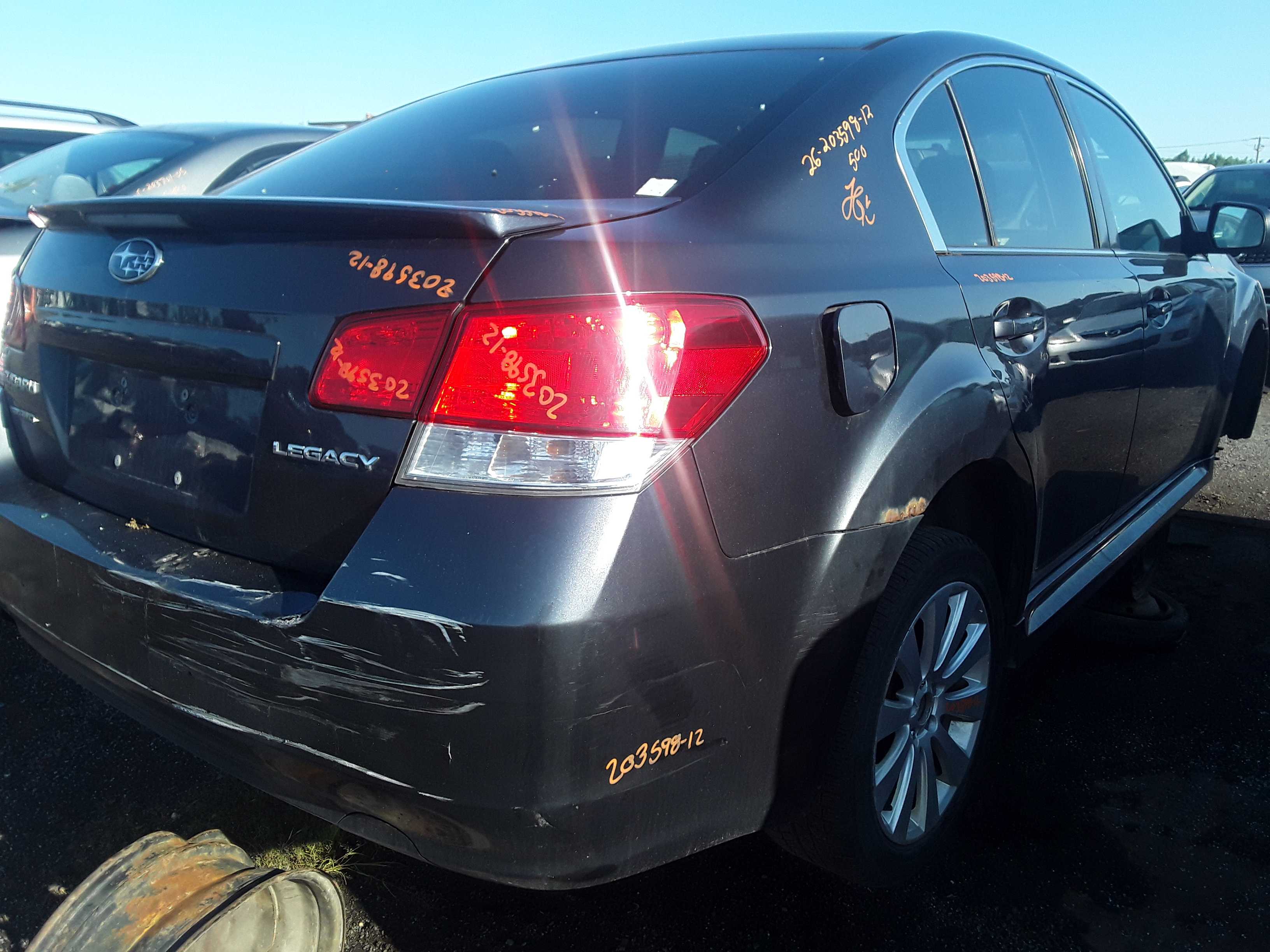 SUBARU LEGACY 2012