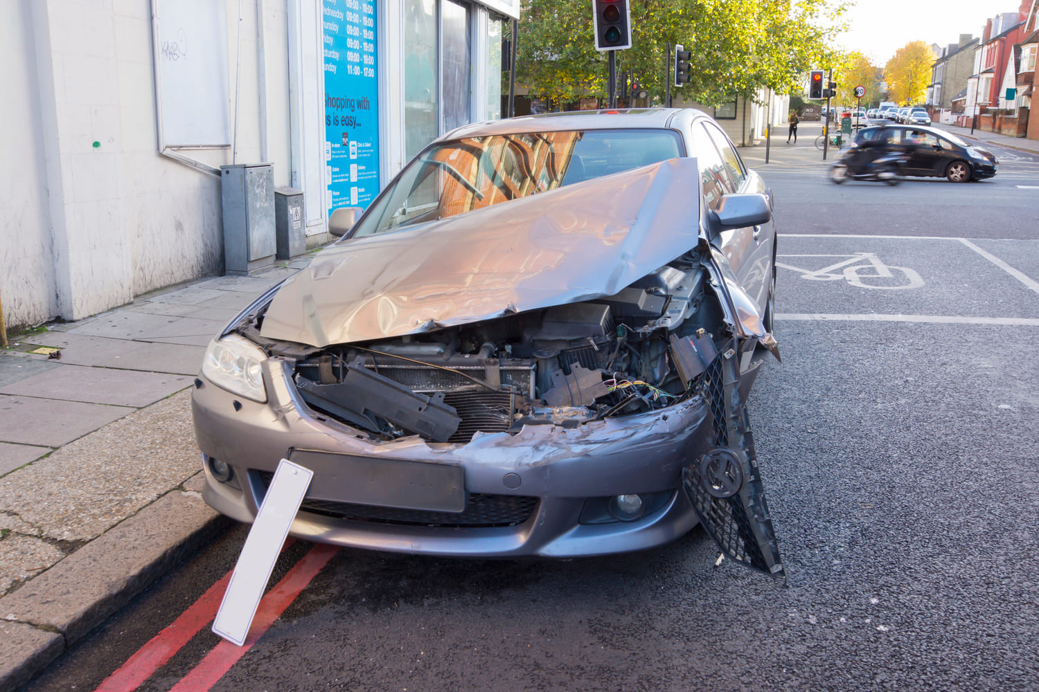 Getting cash for a totalled car