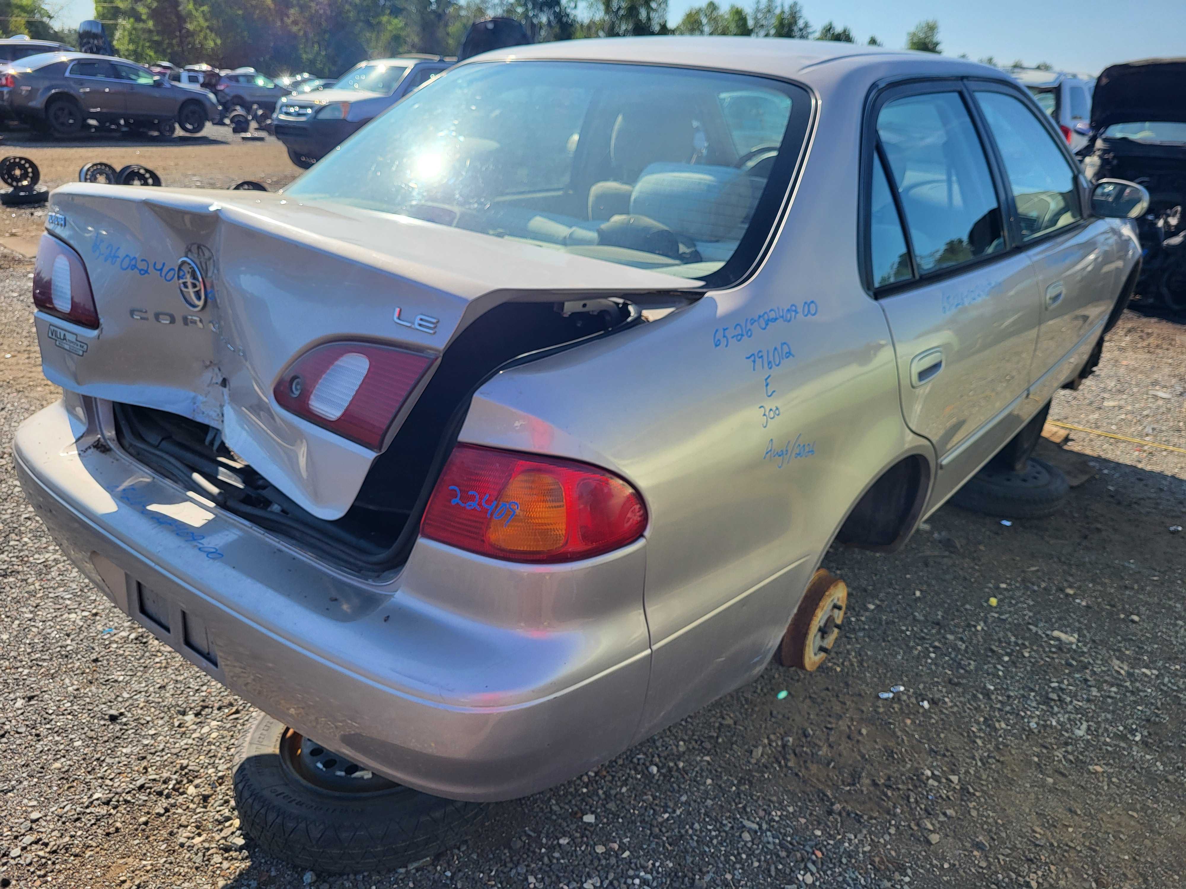 TOYOTA COROLLA 2000