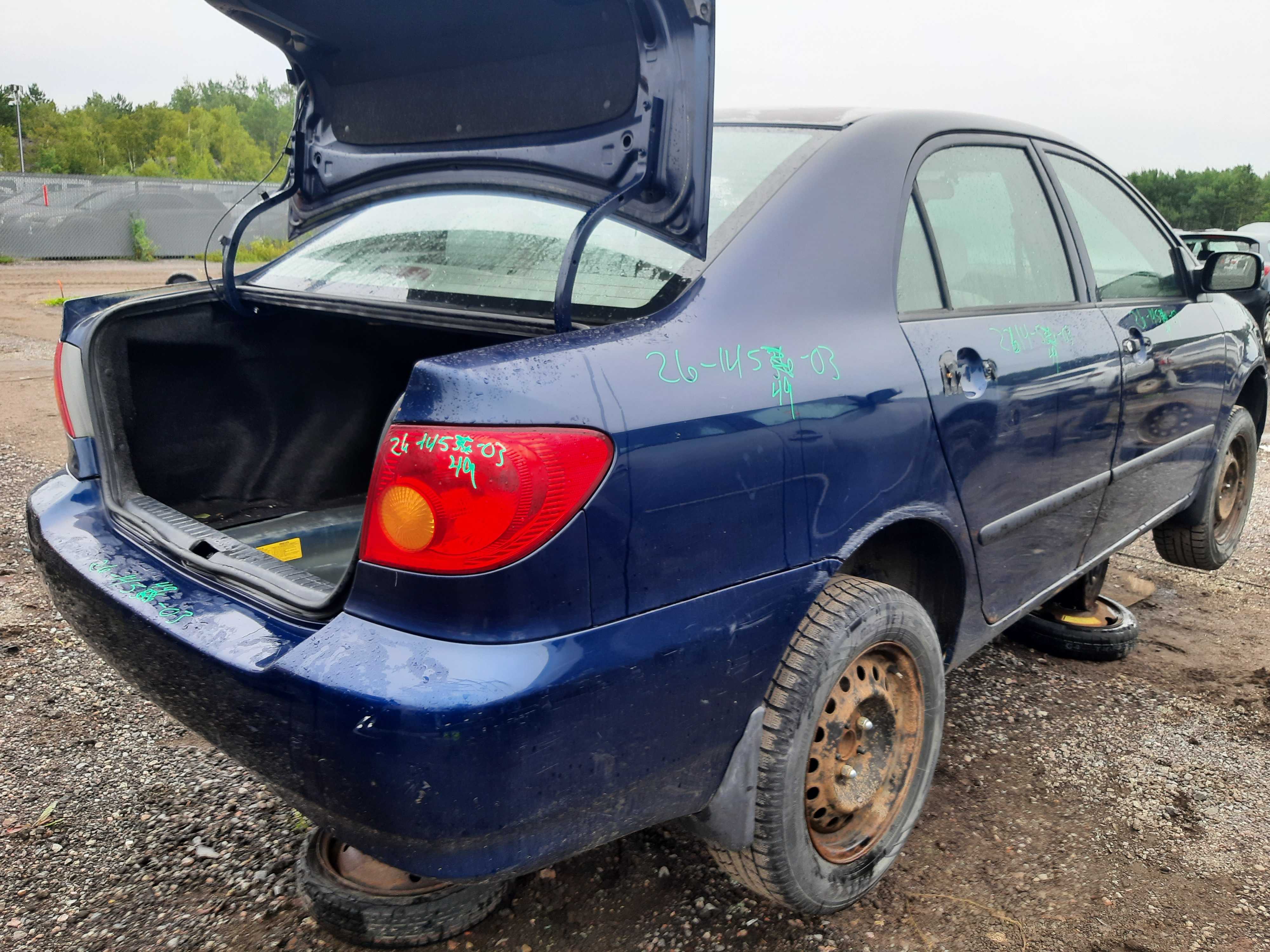 TOYOTA COROLLA 2003