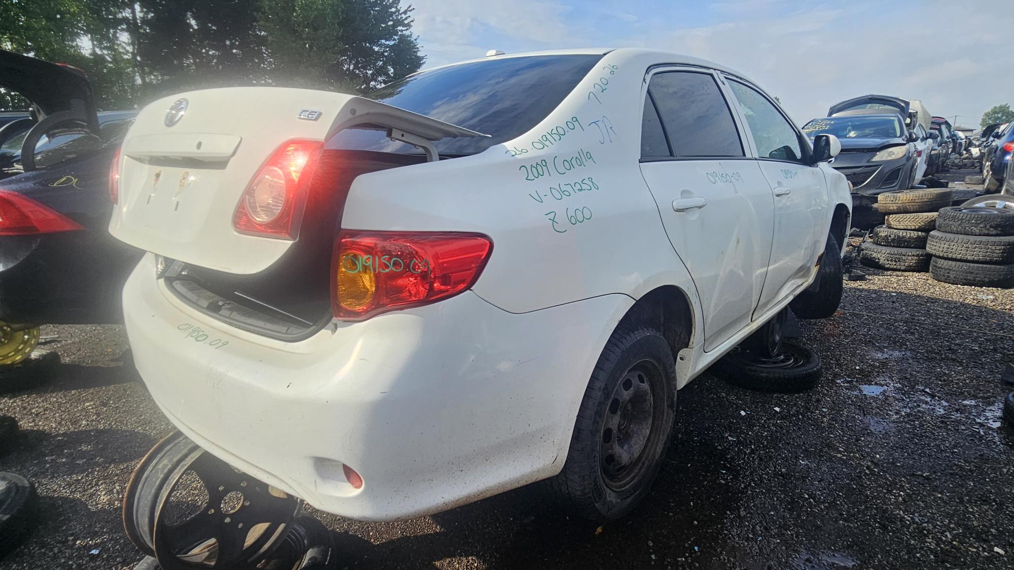 TOYOTA COROLLA 2009