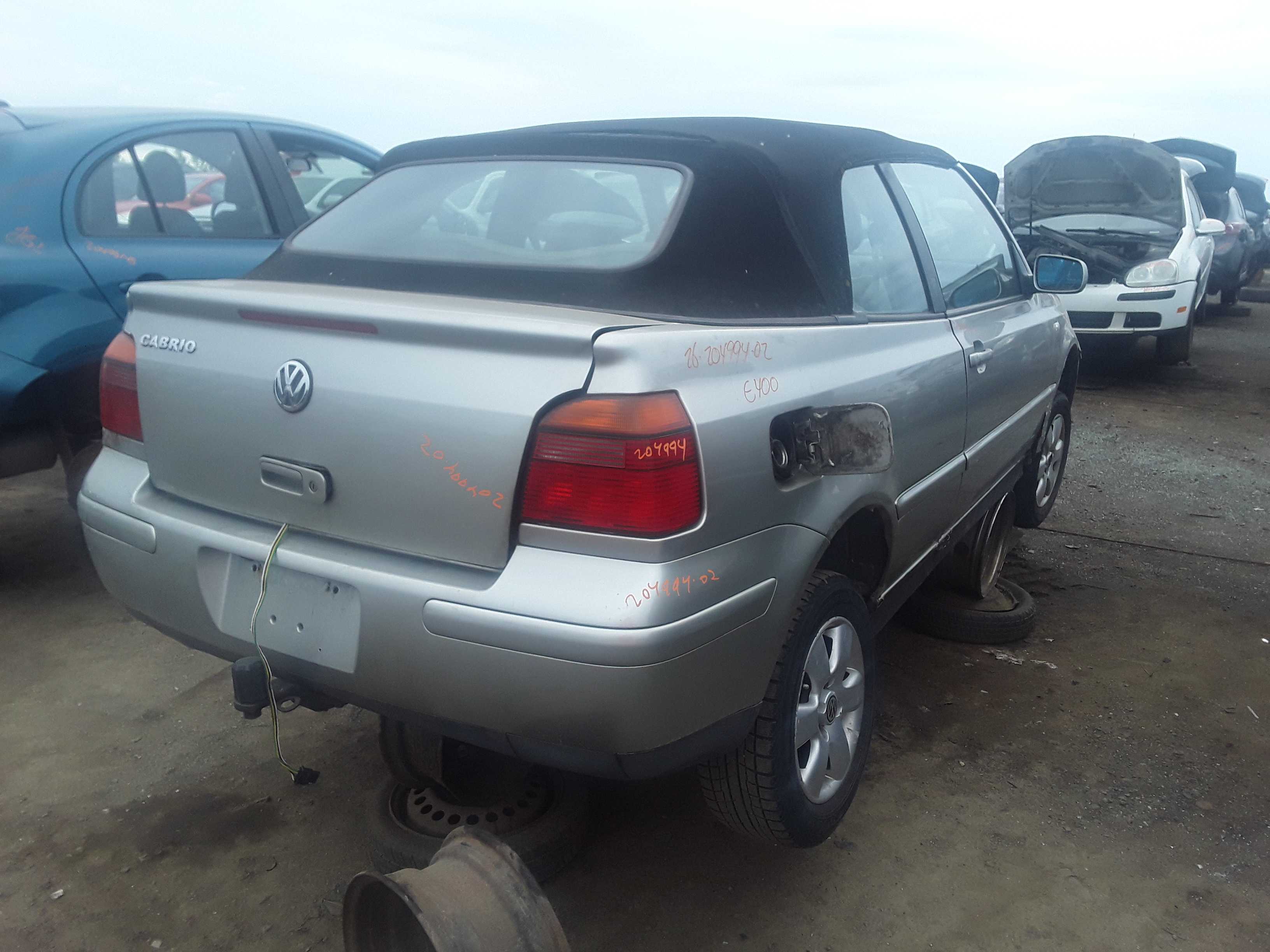 VOLKSWAGEN CABRIO 2002