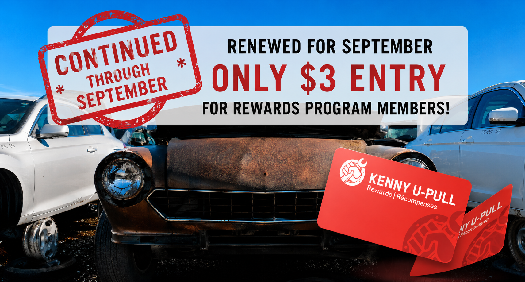 $3 Yard Admission Extended Through September