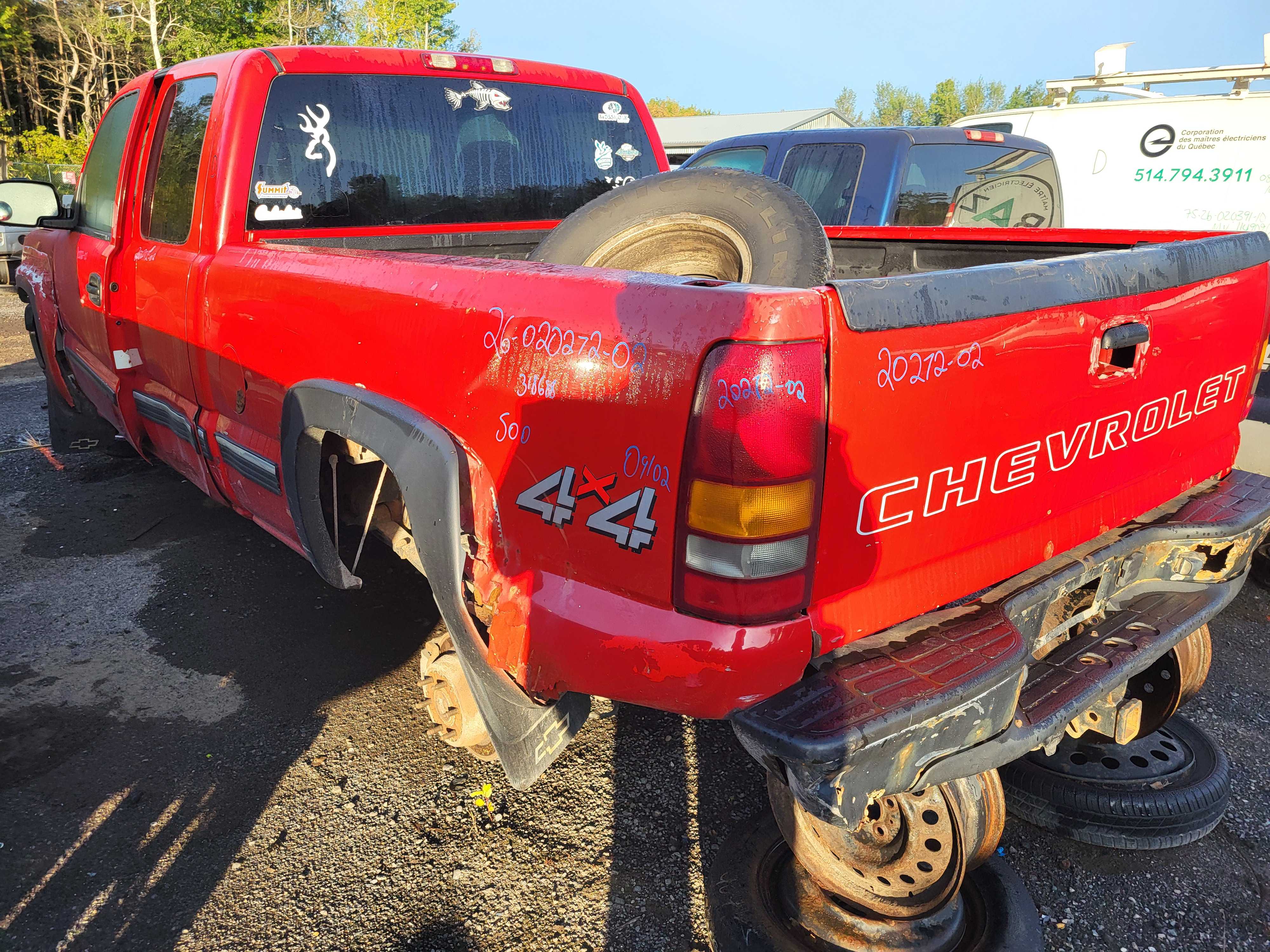 CHEVROLET SILVERADO 1500 2002