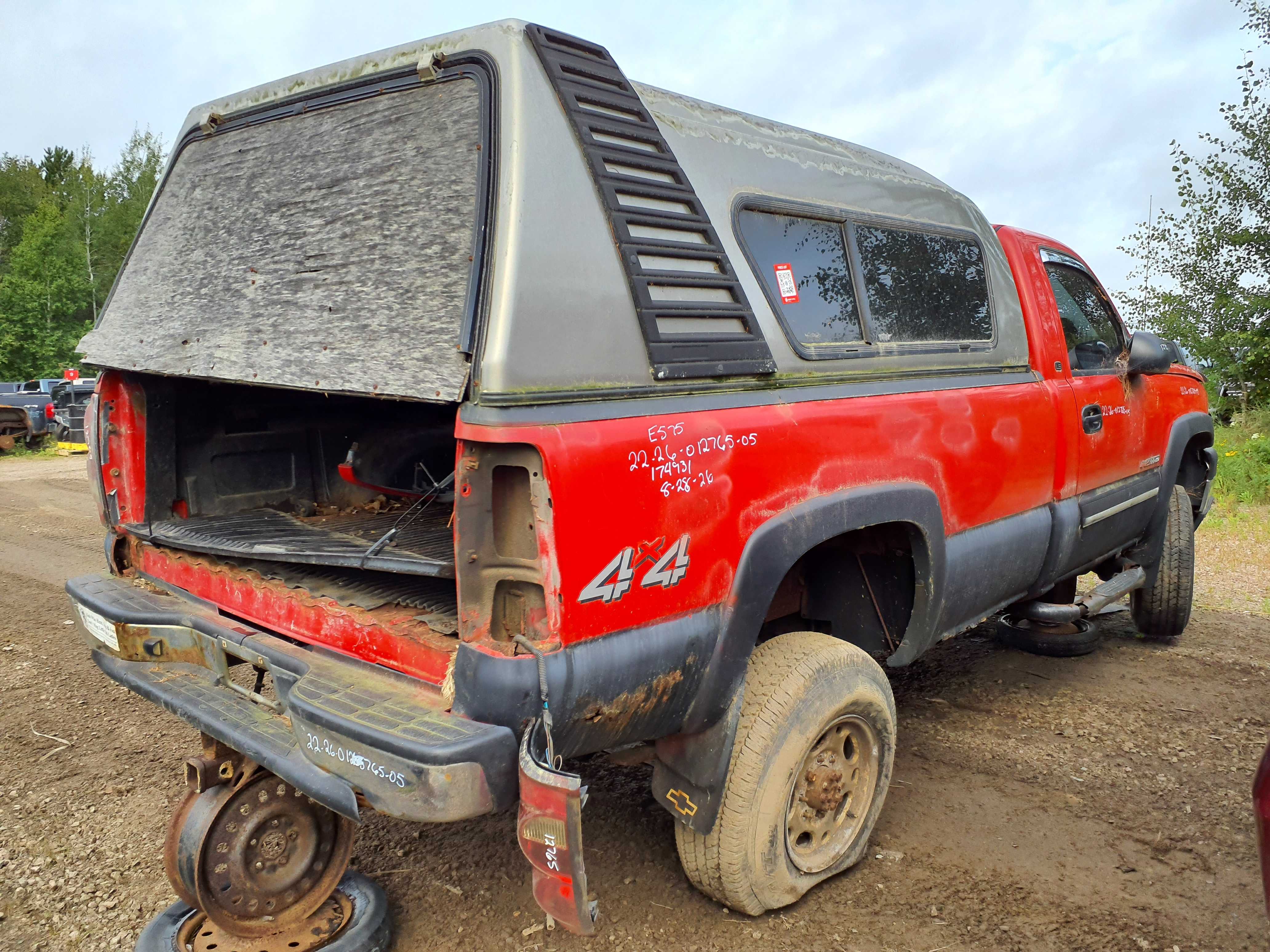 CHEVROLET SILVERADO 2500 2005