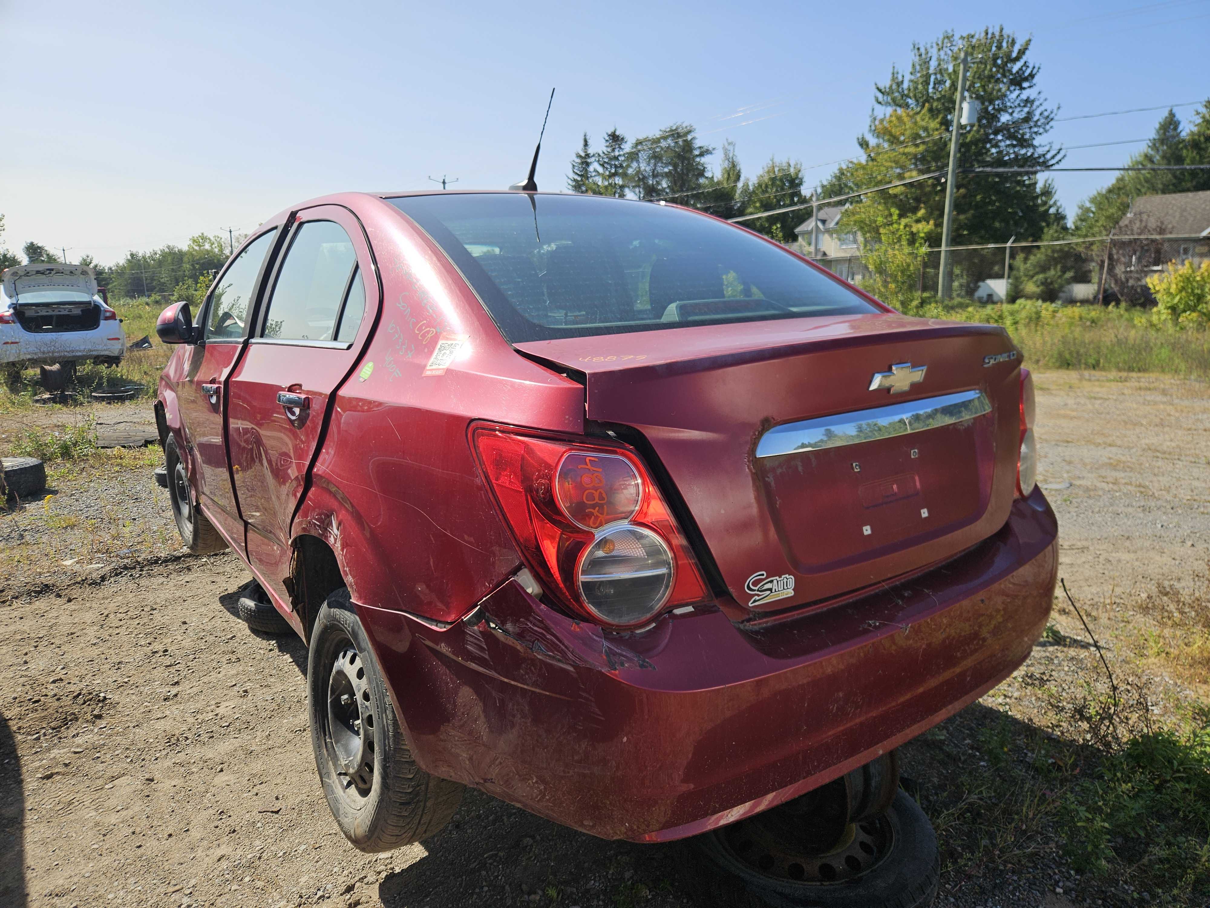 CHEVROLET SONIC 2012