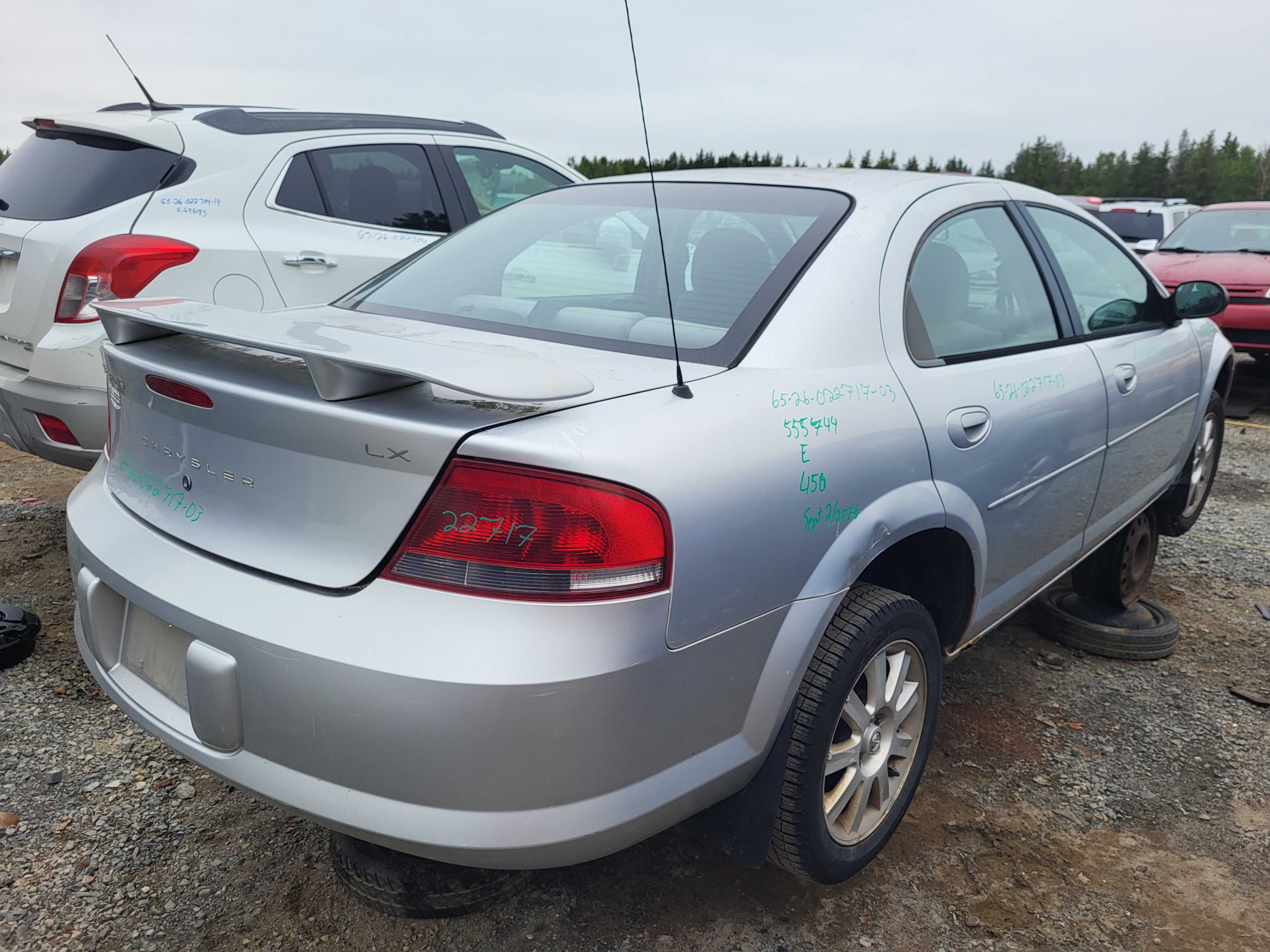 CHRYSLER SEBRING 2003