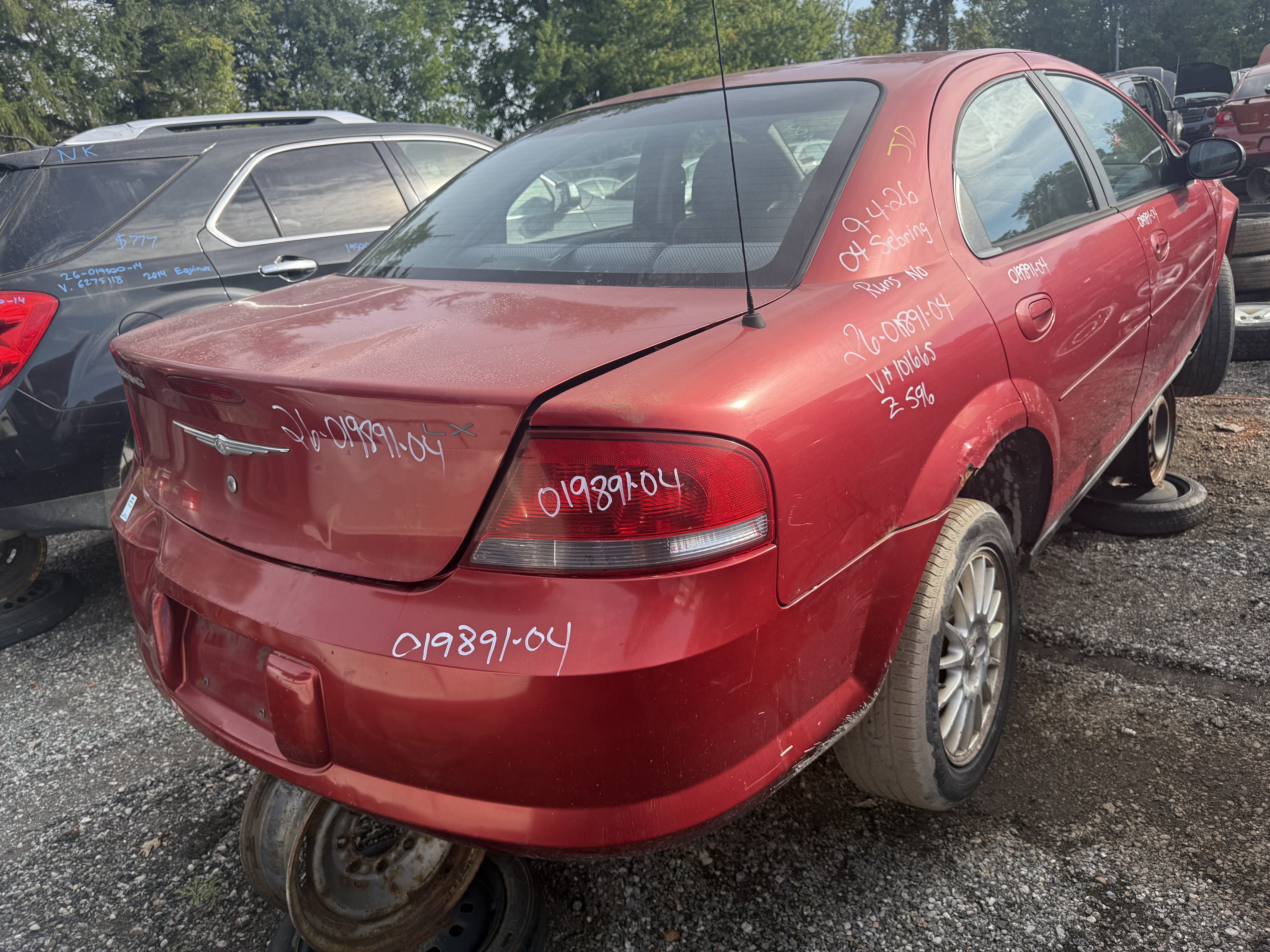 CHRYSLER SEBRING 2004