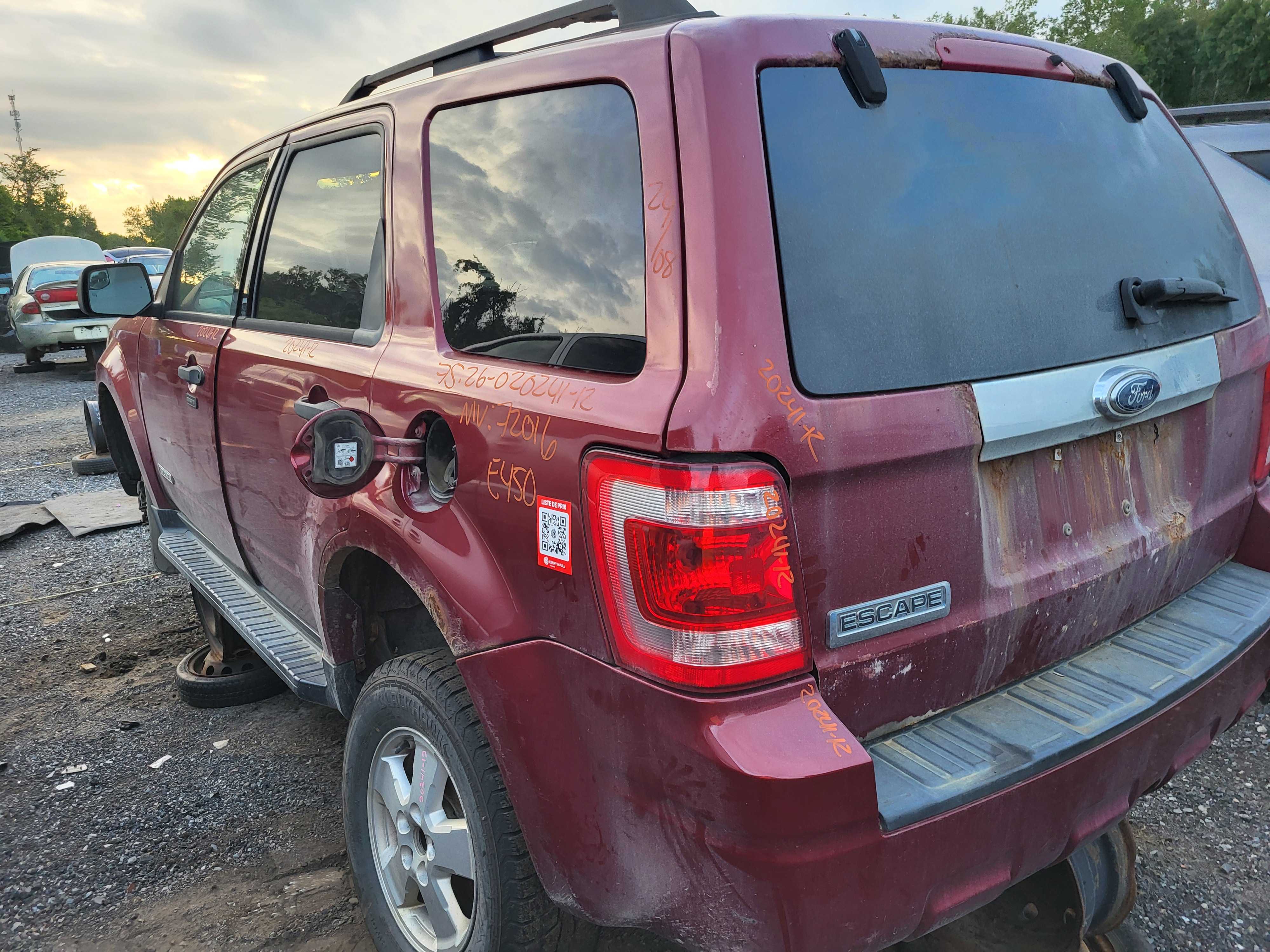 FORD ESCAPE 2012