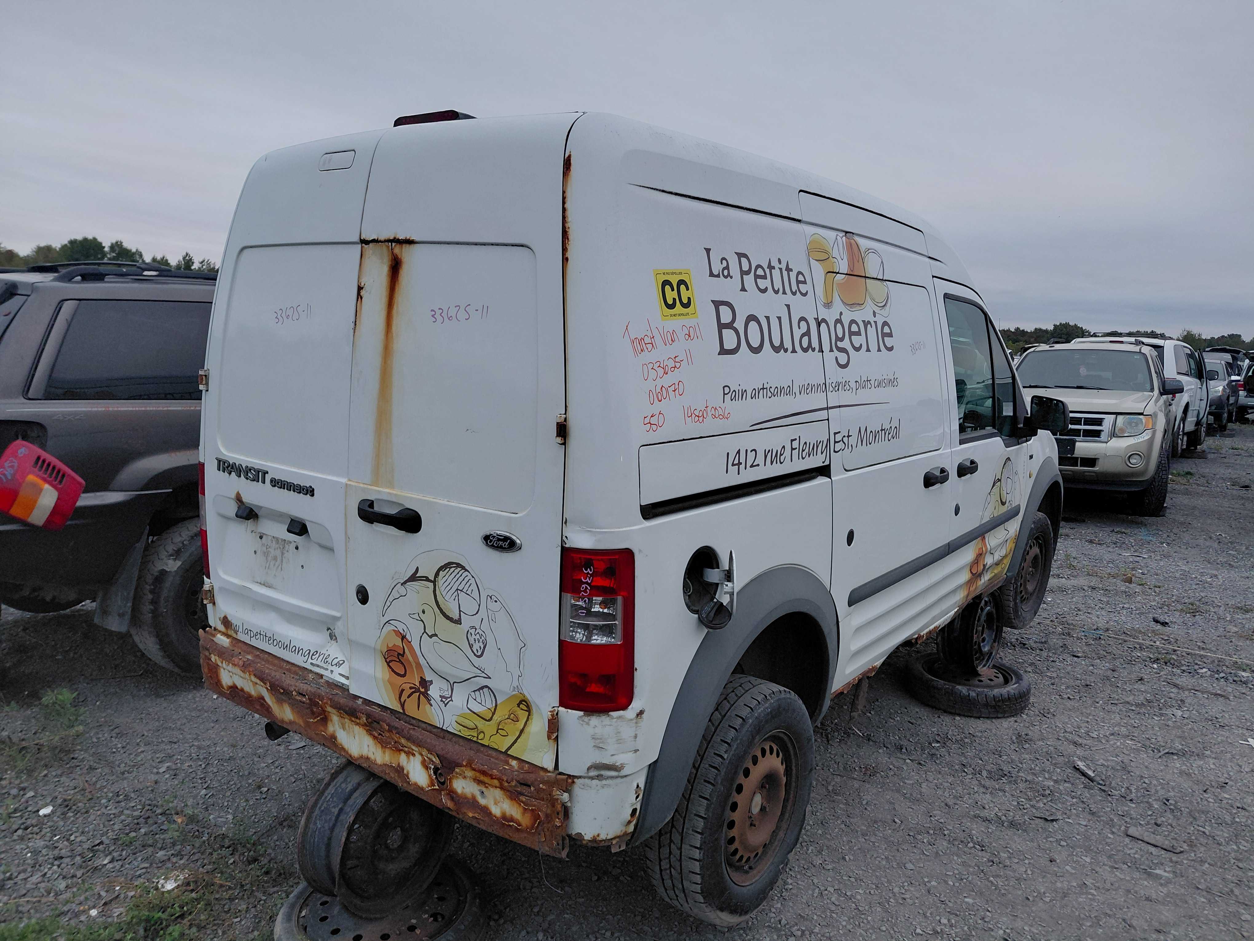 FORD TRANSIT VAN 2011