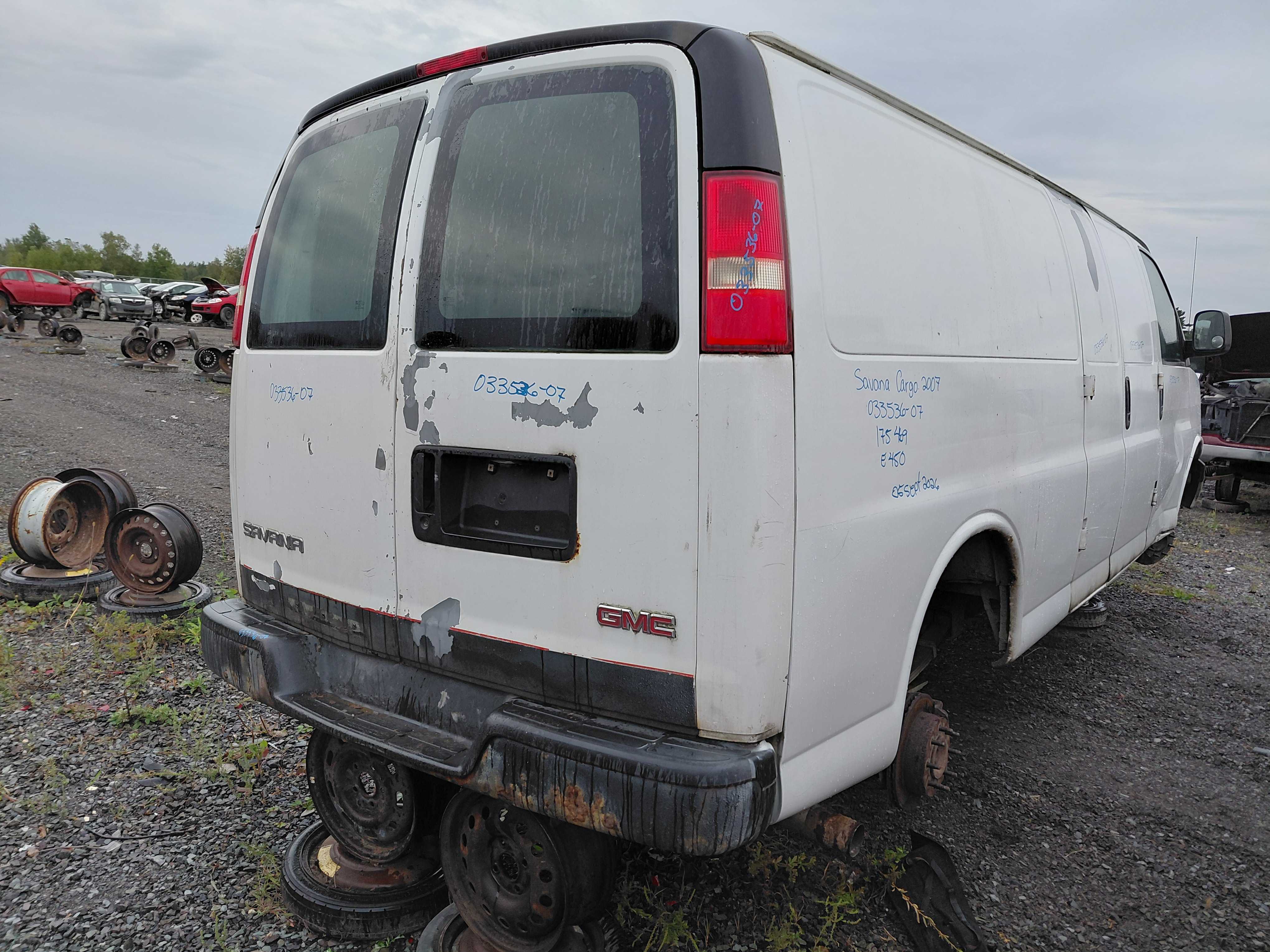 GMC SAVANA CARGO 2007
