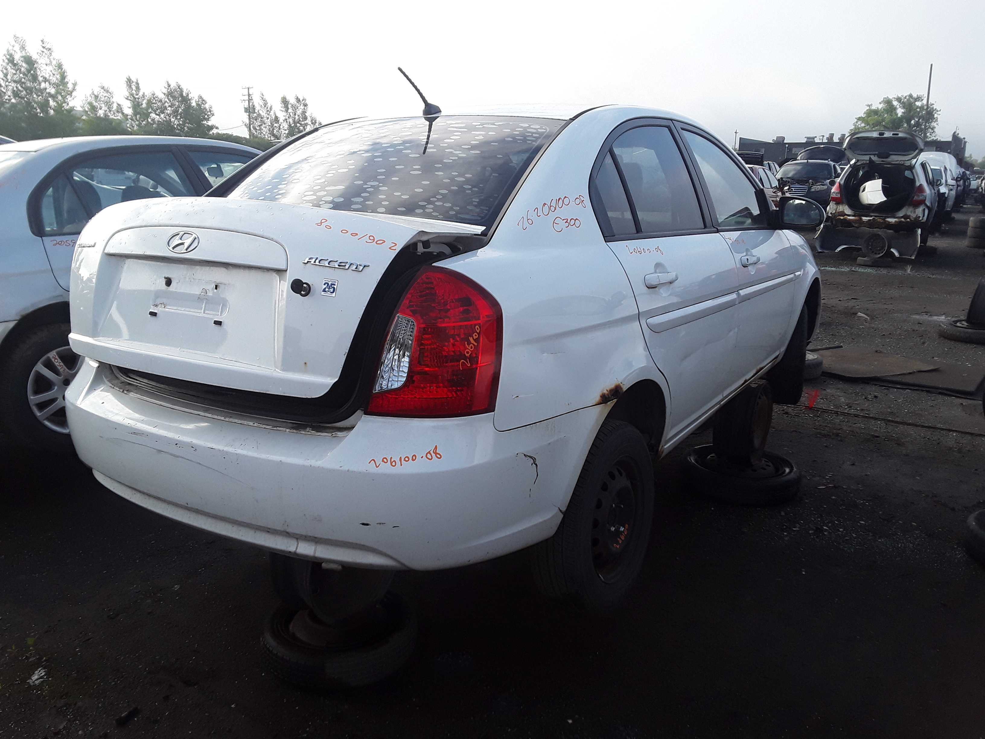 HYUNDAI ACCENT 2008