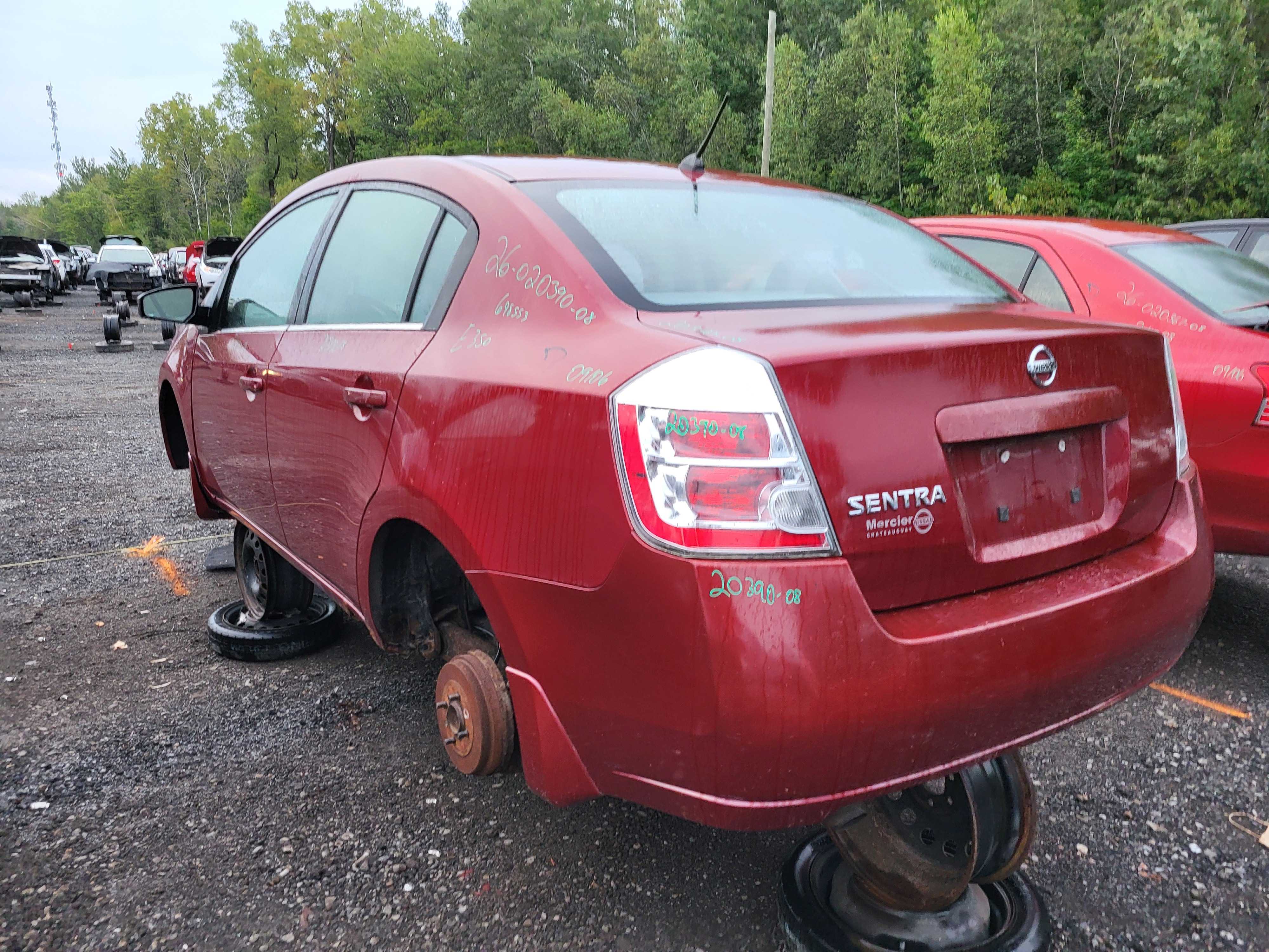NISSAN SENTRA 2008