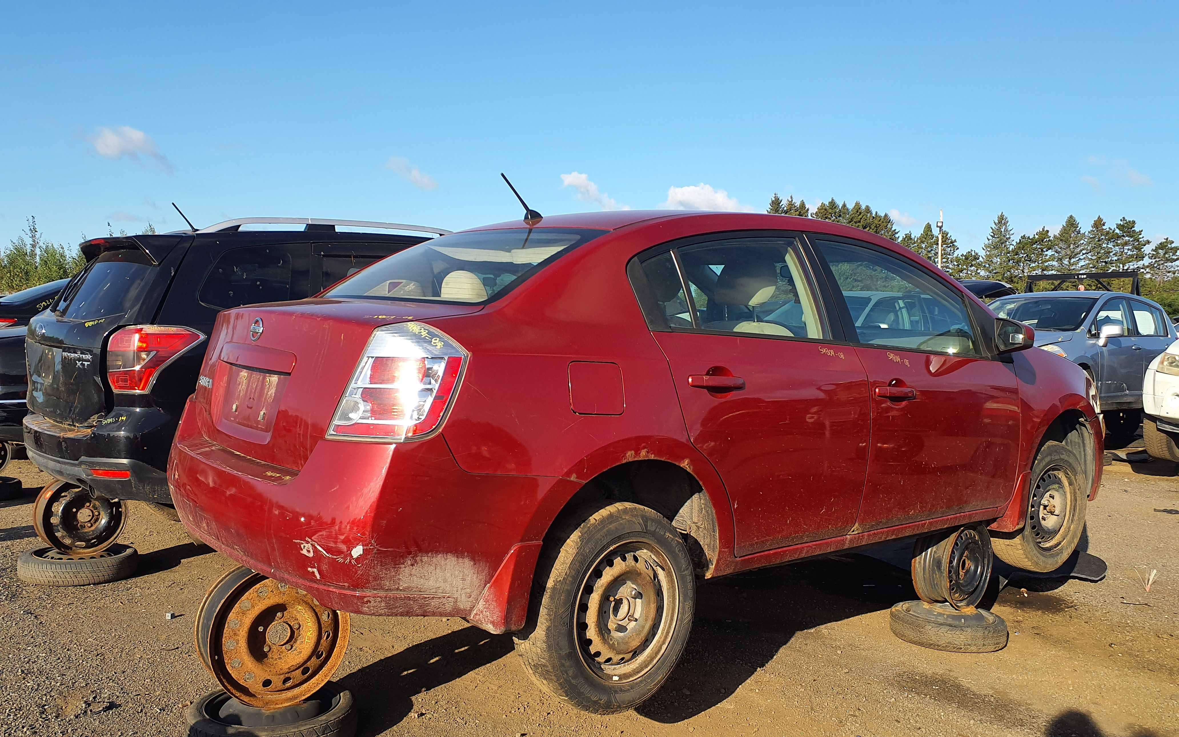NISSAN SENTRA 2008