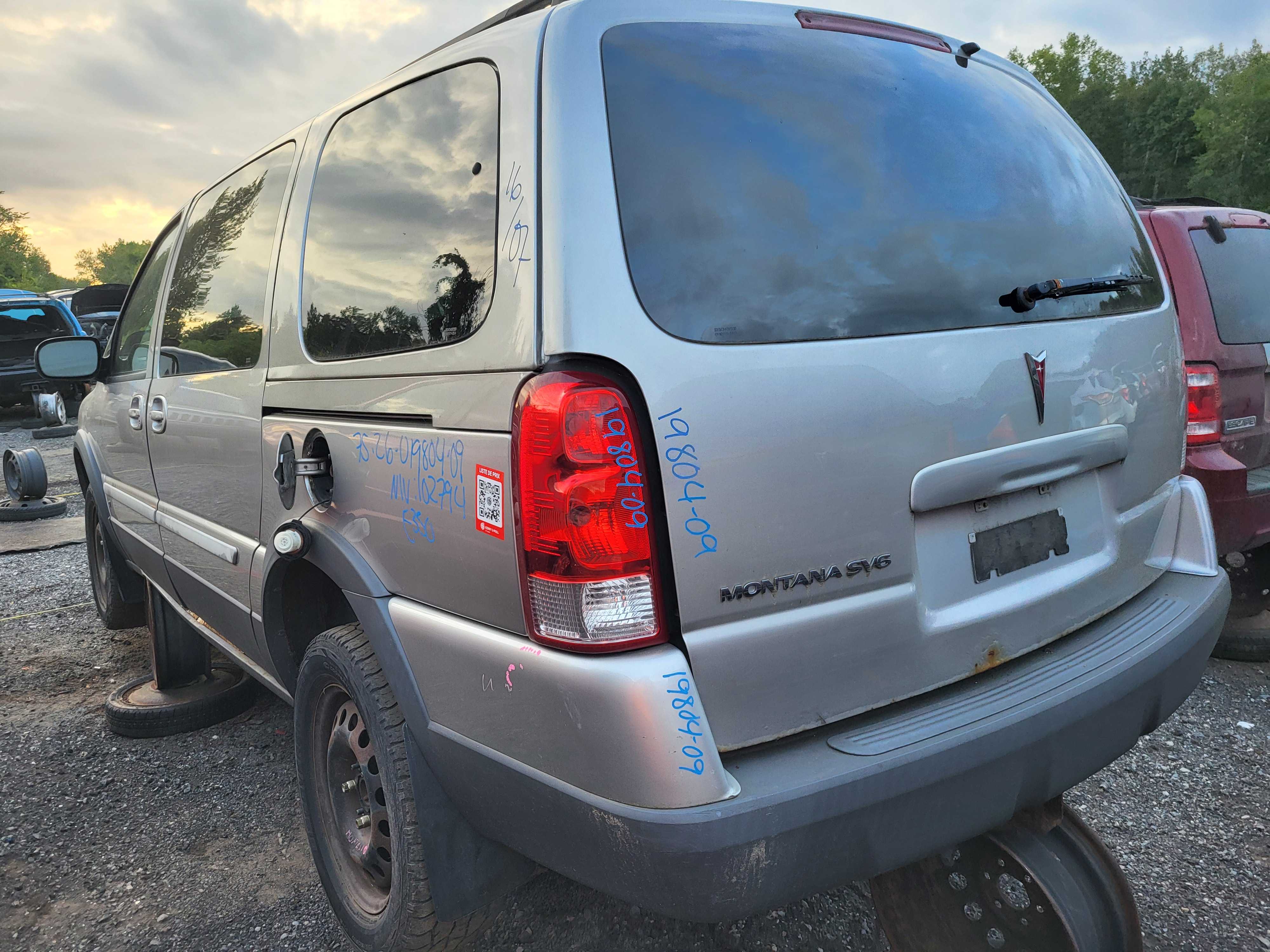 PONTIAC MONTANA 2009