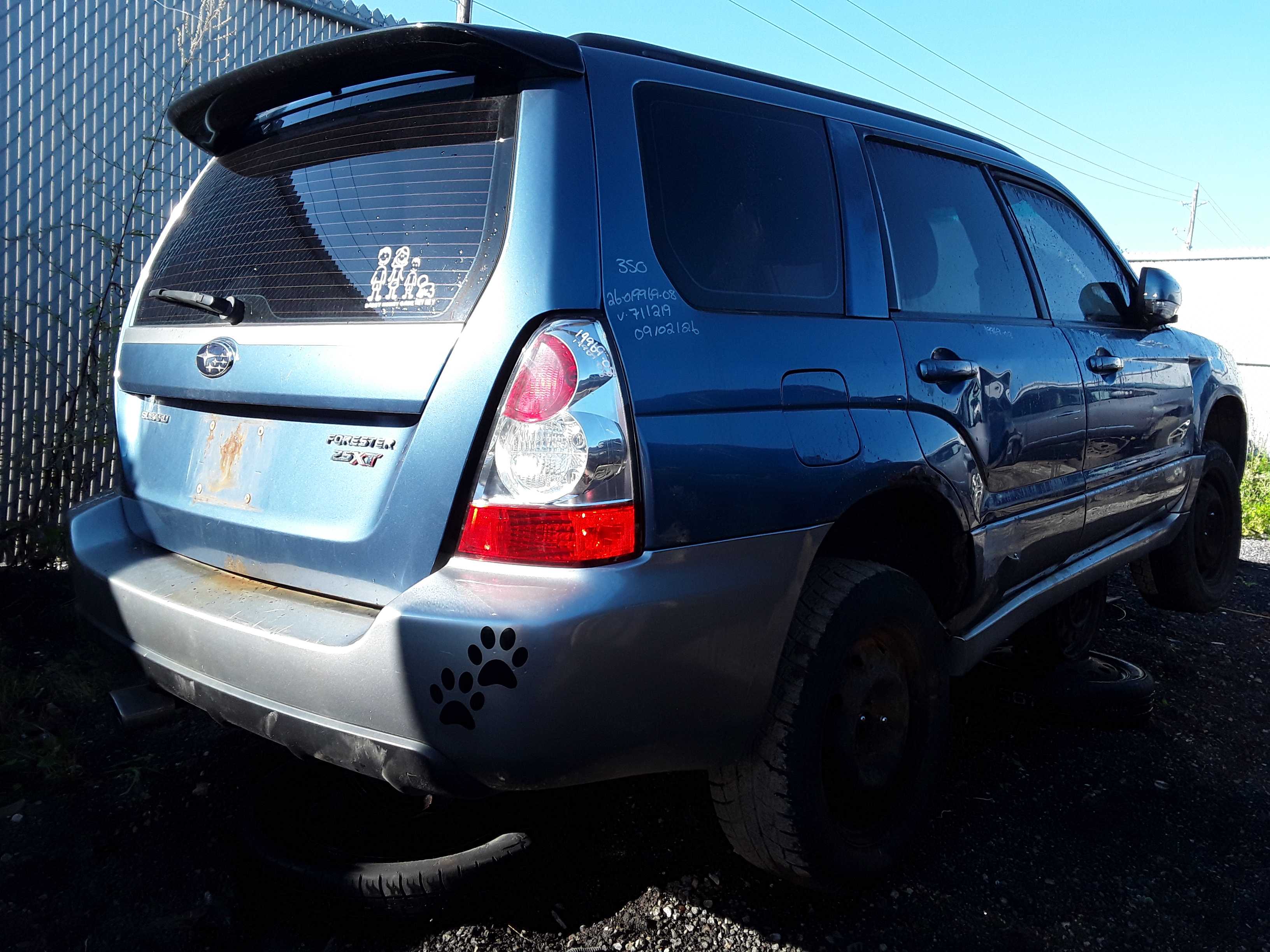 SUBARU FORESTER 2008