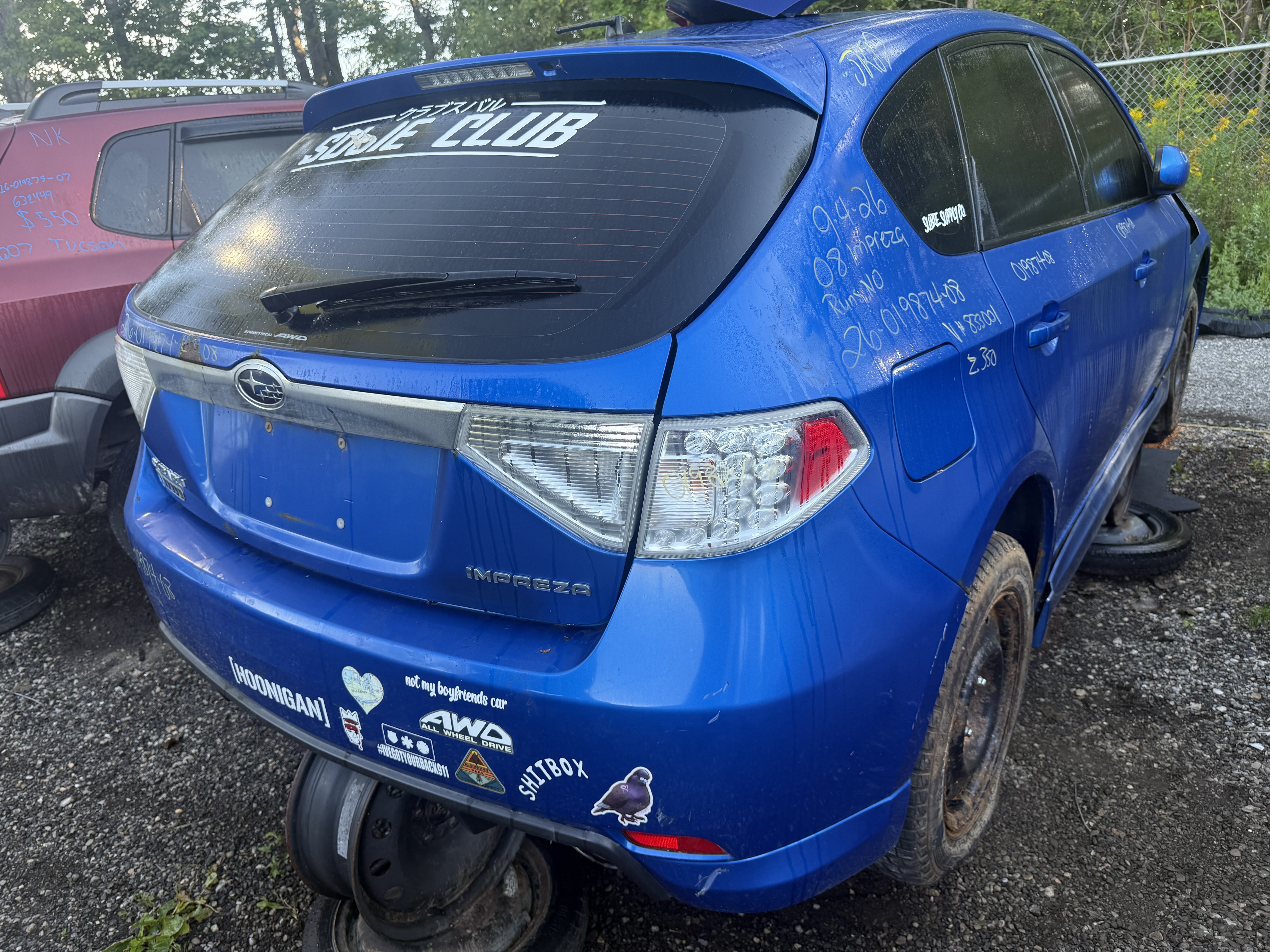 SUBARU IMPREZA 2008