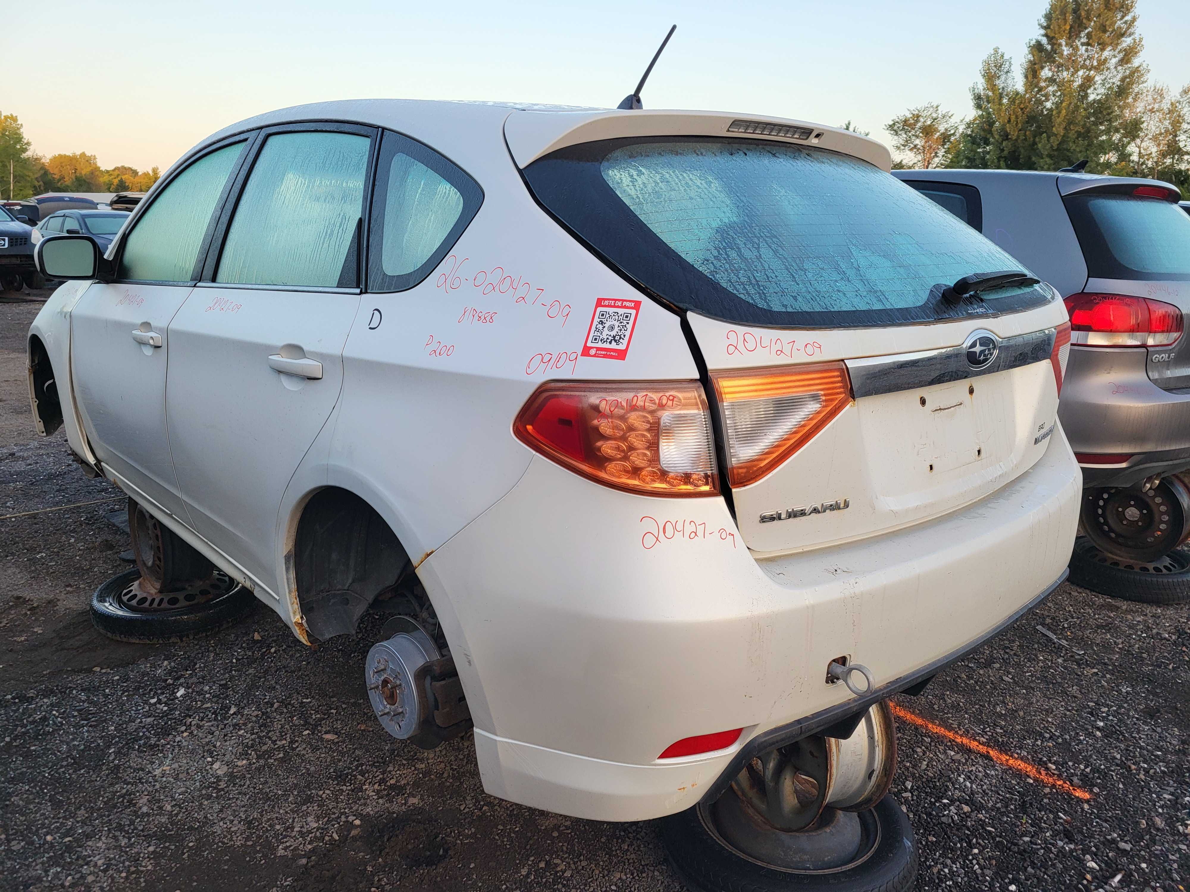 SUBARU IMPREZA 2009